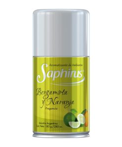 Aerosol Saphirus Bergamota y Naranja