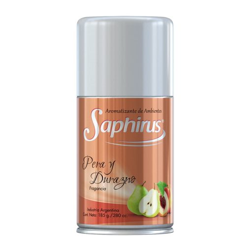 Aerosol Saphirus Pera y Durazno