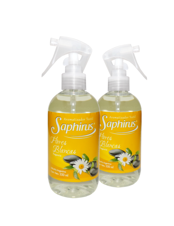 Aromatizador Textil Flores Blancas