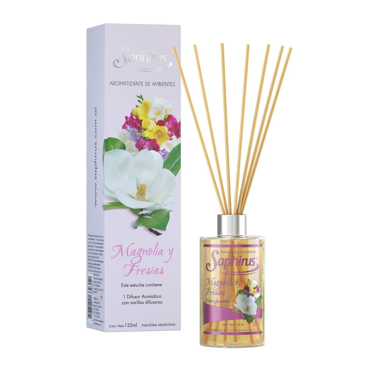 Difusor Aromático Magnolia y Fresias