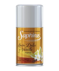 Aerosol Saphirus Limón Dulce y Vainilla